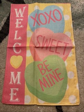 Valentines Welcome Flag ❤️